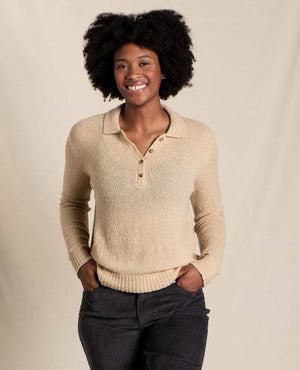 Cotati Collared Sweater Chai- SALE