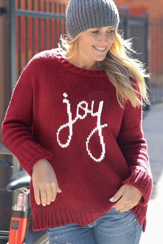 Joy Crew Sweater - SALE