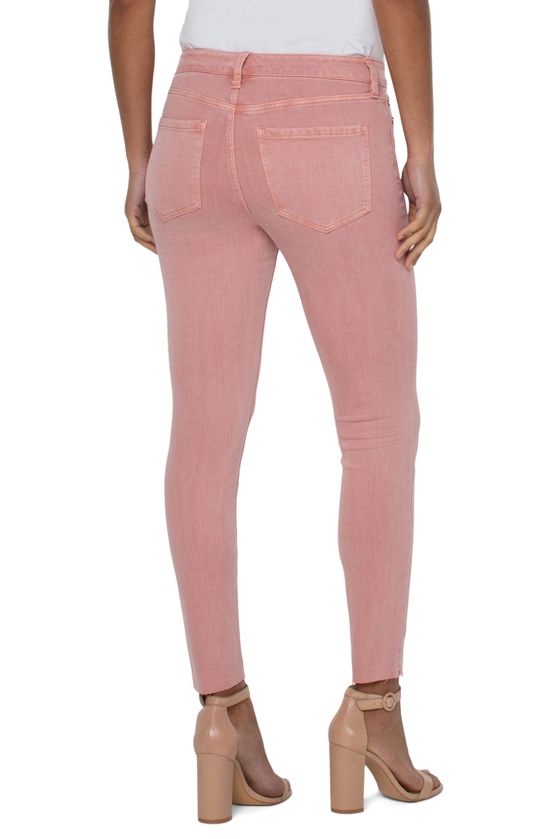 Abby Ankle Skinny - Rose Blush