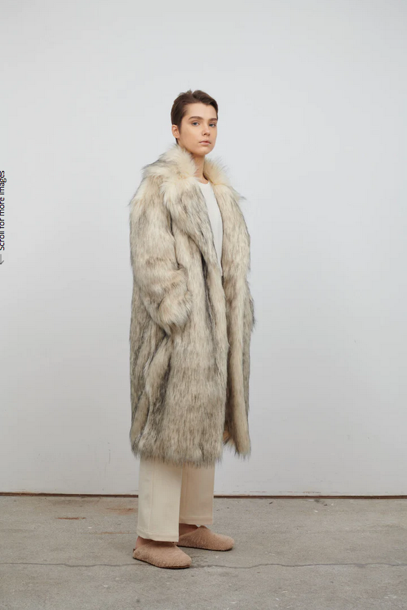 Katie ケイティ SEATTLE CLUB fur coat REOPARDゴスロリ