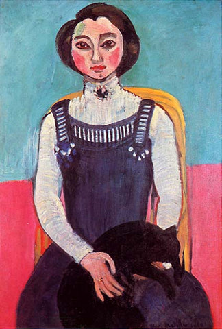 Matisse’ Marguerite with a Black Cat