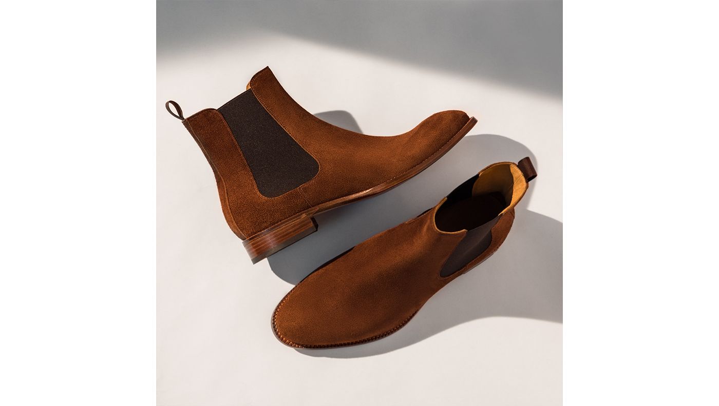 beckett simonon suede chelseas