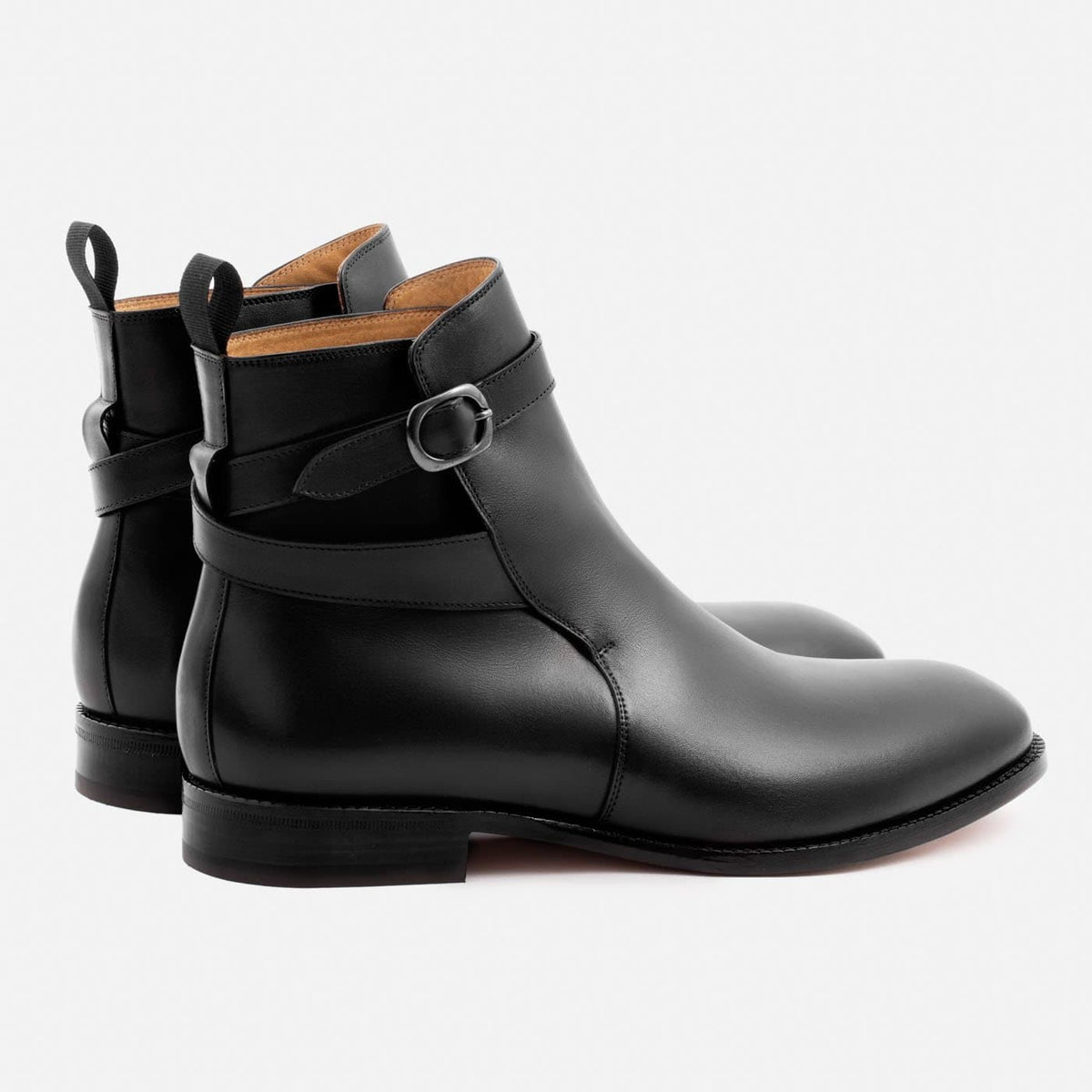 black jodphur boots