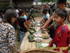 Children from a village our missionary visited in Myanmar.