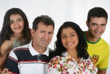 Familia misionera Robson- Brasil