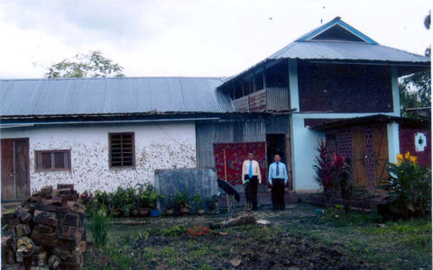 Edificio del Instituto Teológico JY en la India.