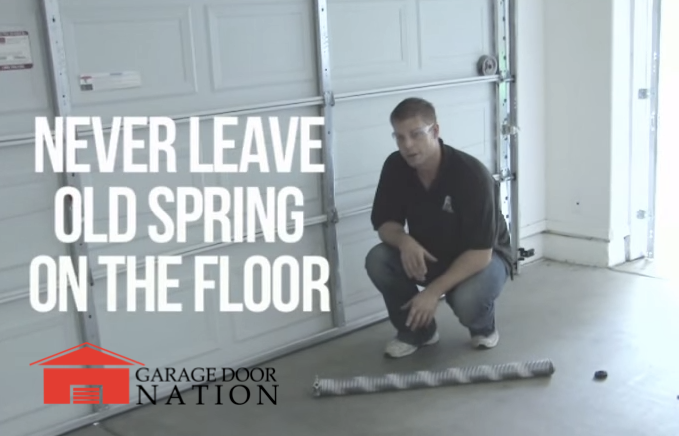 The Dangers Of Replacing A Garage Door Spring