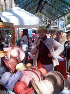 Maya Neumann Millinery at markets