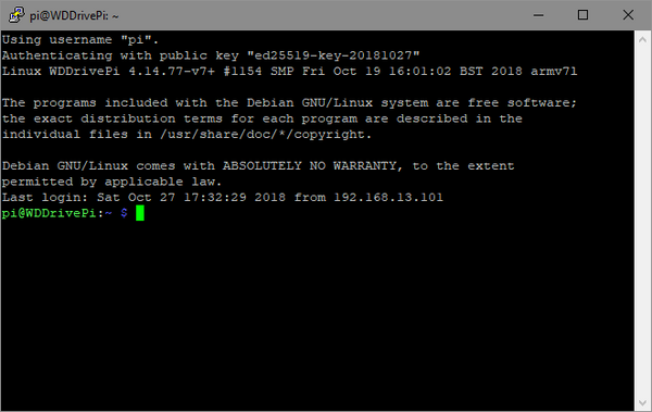 Securely Logging into a Raspberry Pi without a Password