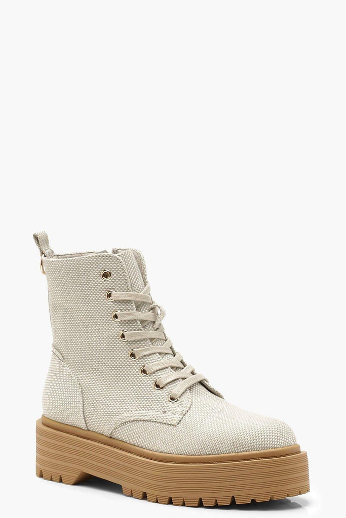 boohoo lace up boots