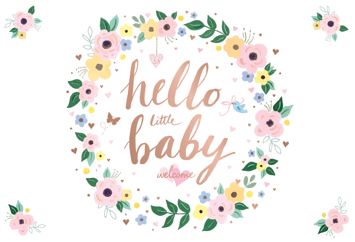 baby-girl-card-hello-little-baby-welcome