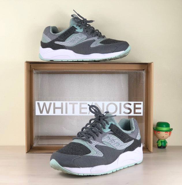 x Saucony Grid 9000 'White Noise' (Size 