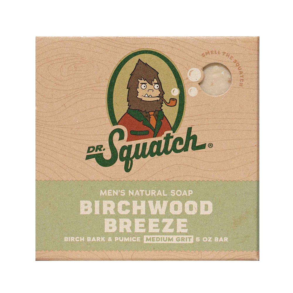 Dr. Squatch Birchwood Breeze Bar Soap