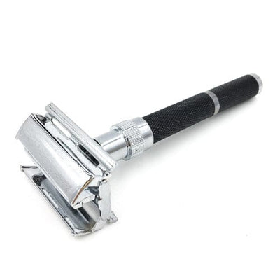 Parker 96R Long-Handle Butterfly Double-Edge Safety Razor