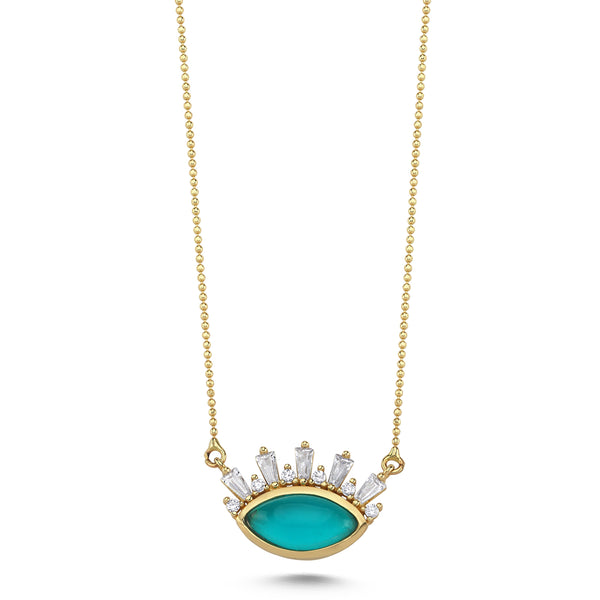 kate spade evil eye necklace