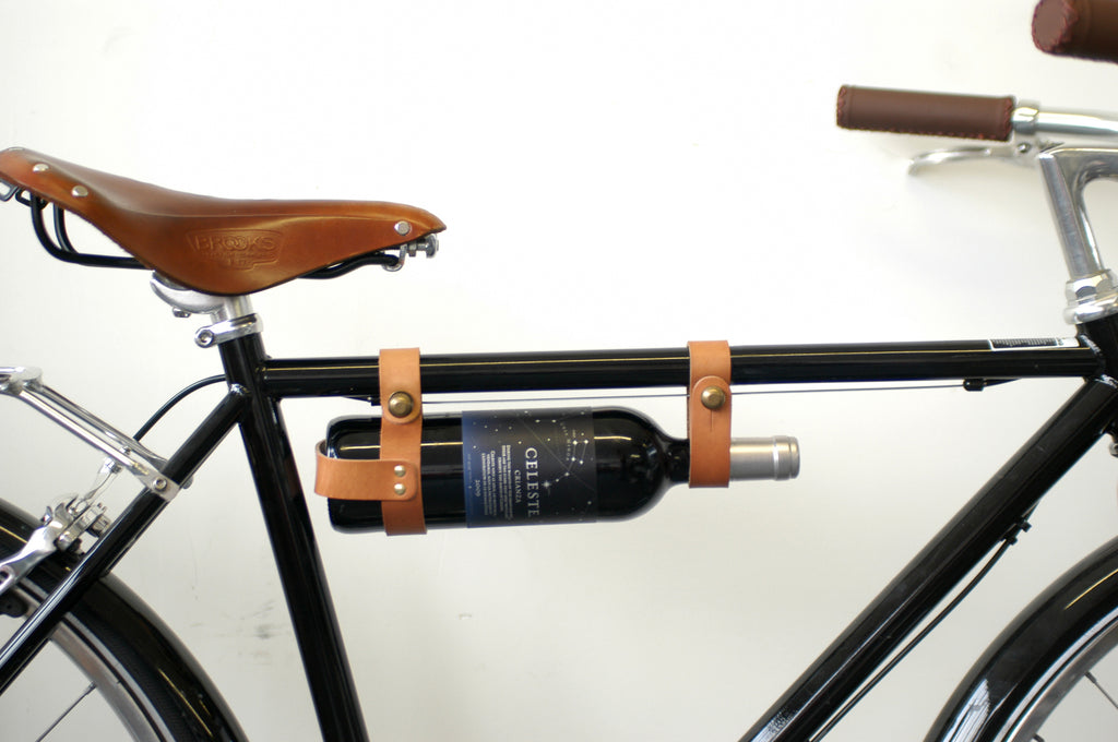 Jessica Doyle's Curated picks to discover cycling beyond summer for Le Velo Victoria Featured Bidon au vin Wine holder by Oopsmark
