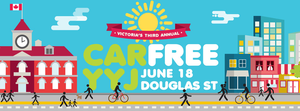 Find Le Vélo Victoria at #carfreeyyj on June 18th