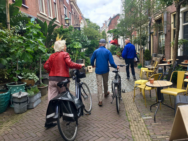 Pedestrian zone in Haarlem