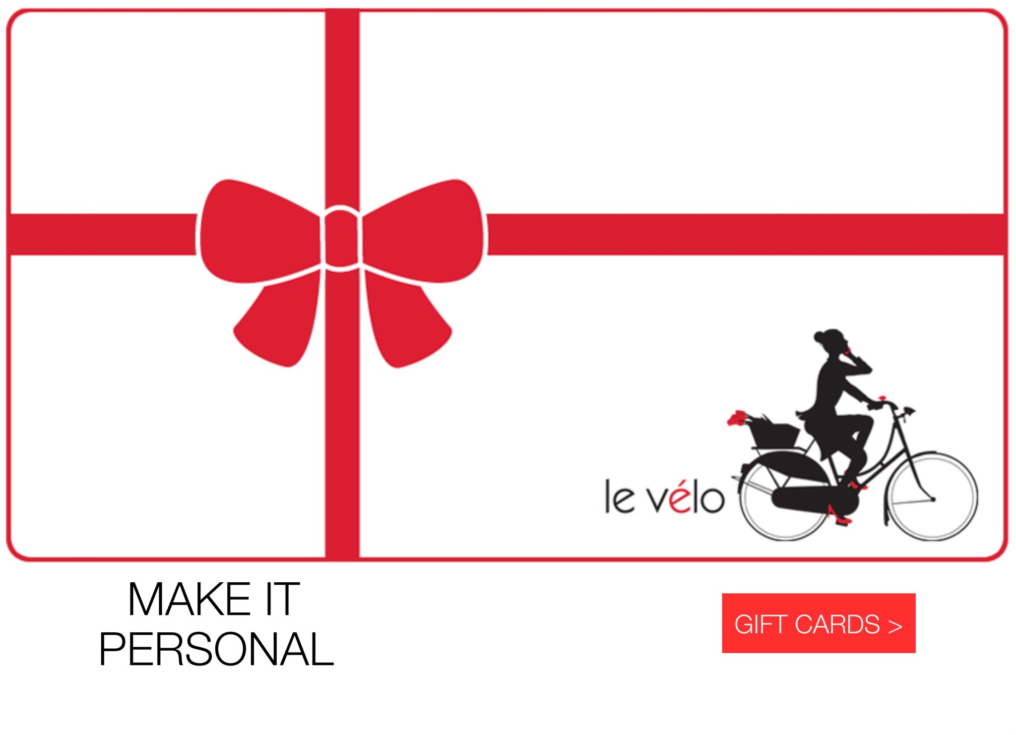 Gift Cards available at Le Velo Victoria