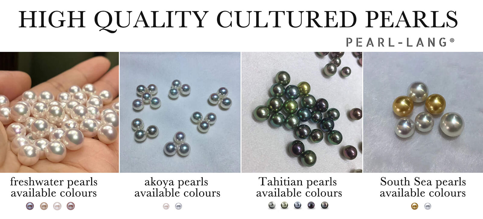 High Quality Cultured Pearls