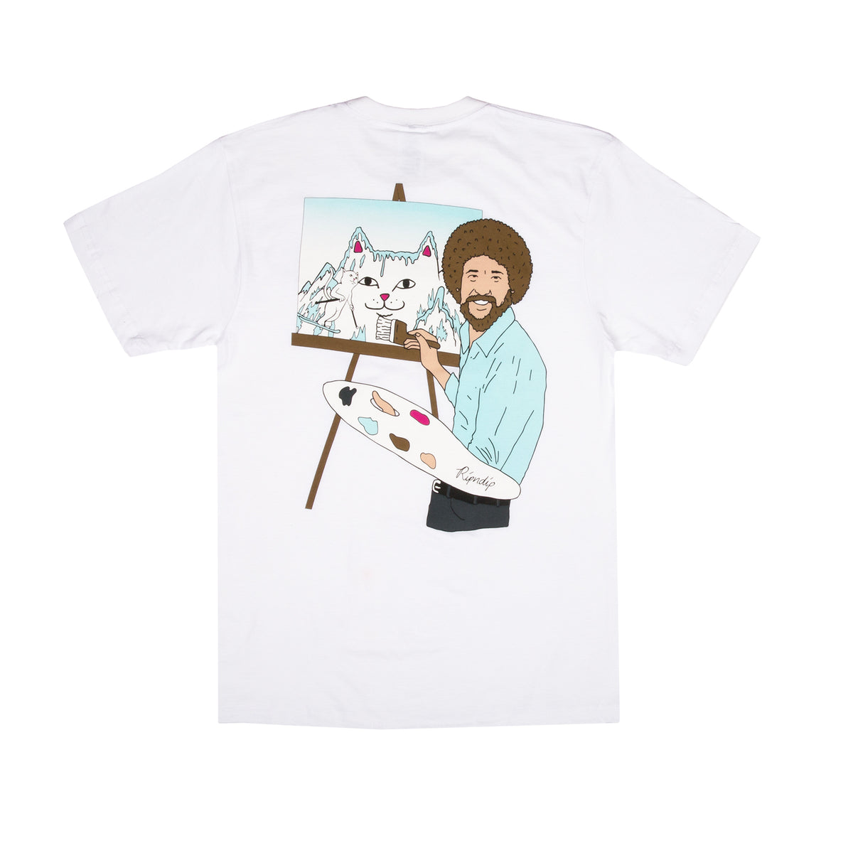 bob ross hoodie ripndip