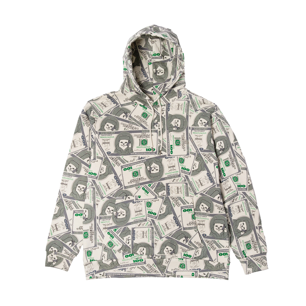 money grey hoodie