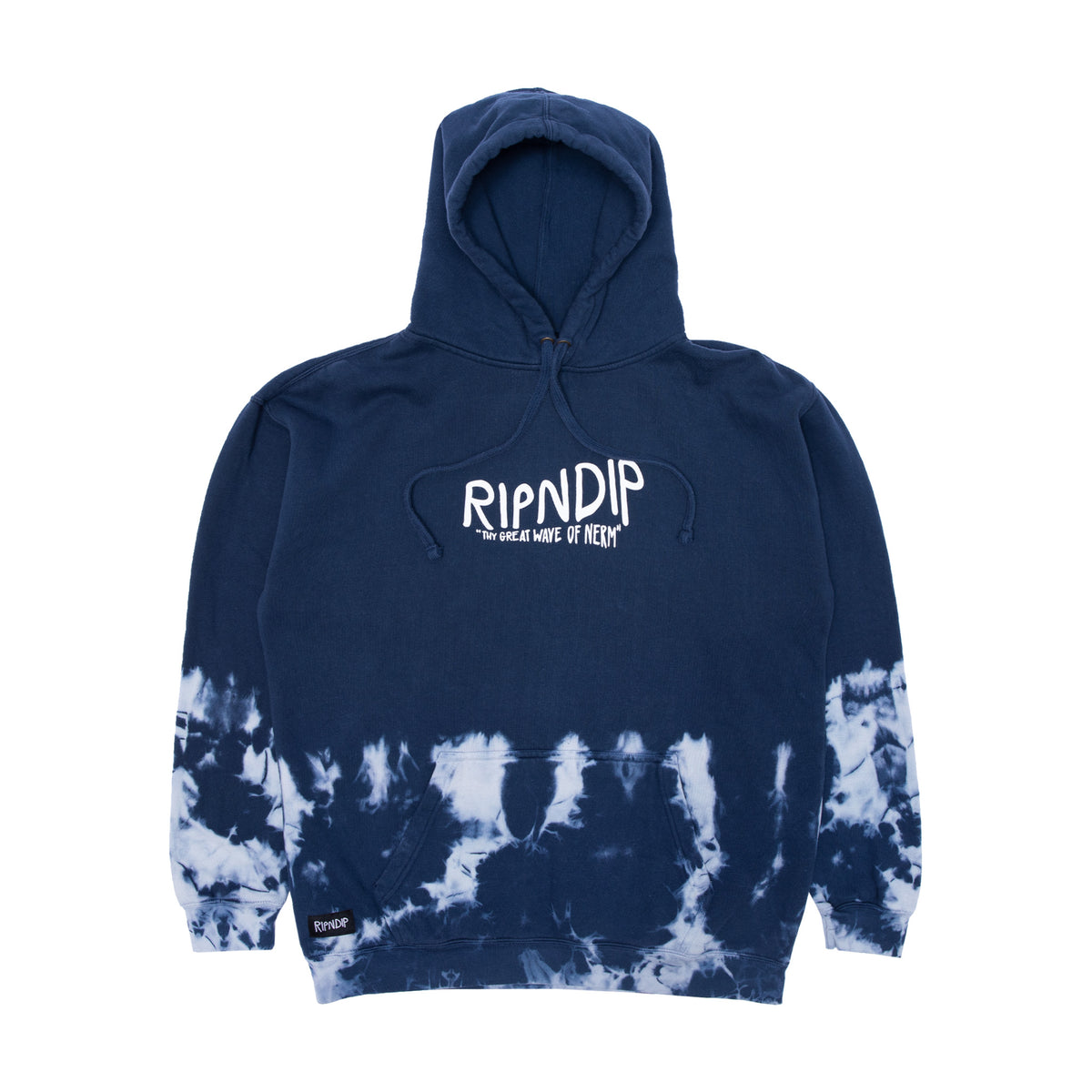 The Great Wave Of Nerm Hoodie (Blue Dye)