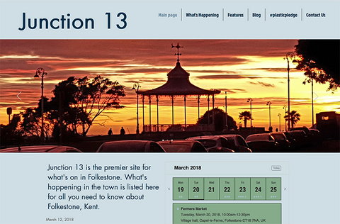 Junction 13 Website