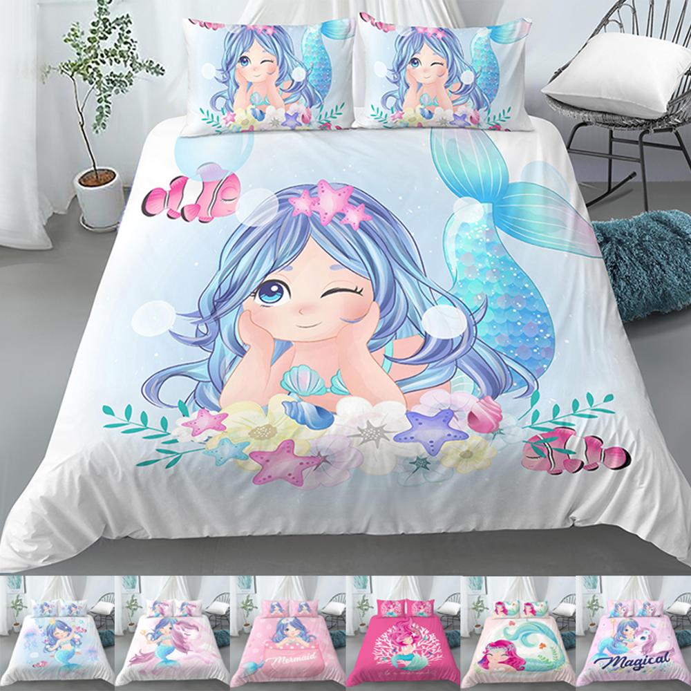 mermaid bed covers