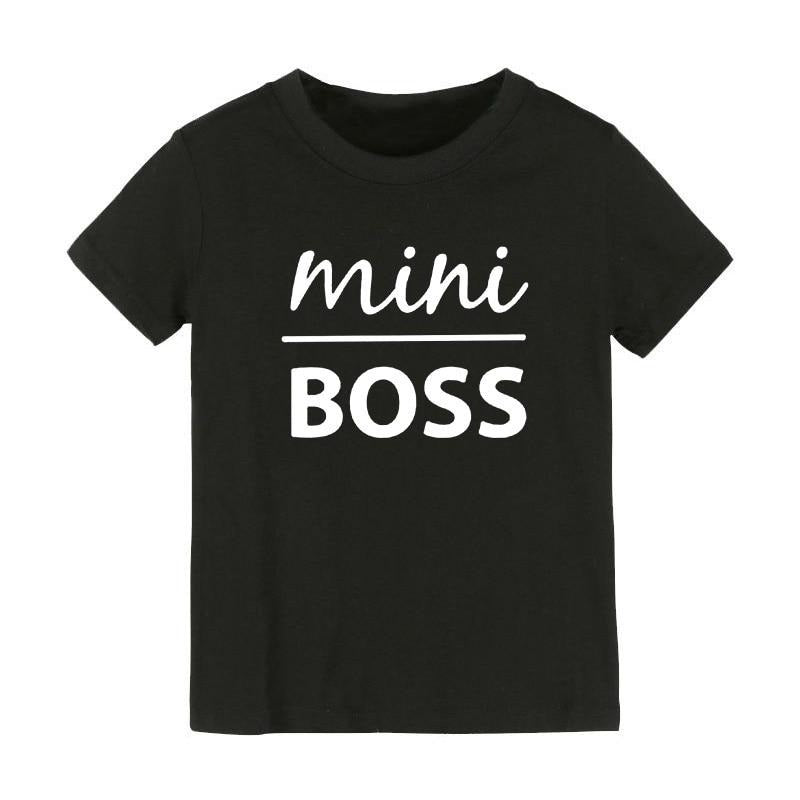 boss and mini boss shirts