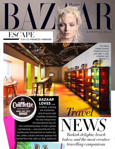 Coiffette in Harpers Bazaar