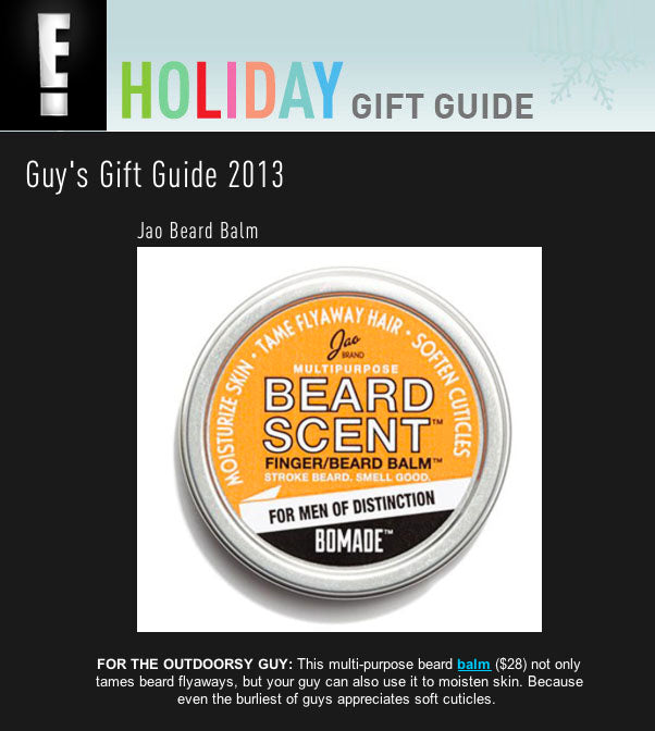 BeardScent in E!s Guys Gift Guide!