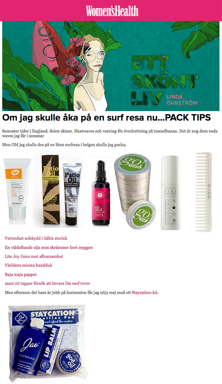 Packing Tips for a Surf Trip - Womens Health Sweden