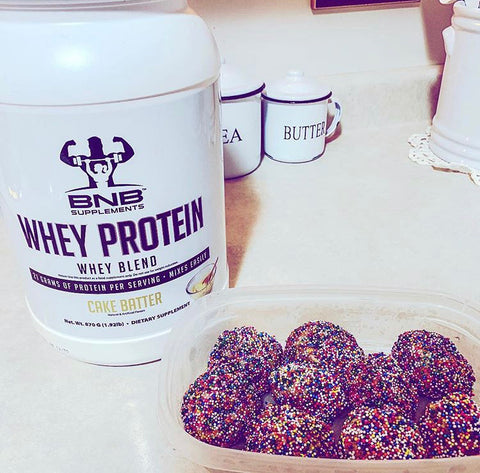 BNB Supplements Cake Balls Dessert Cake Batter Protein