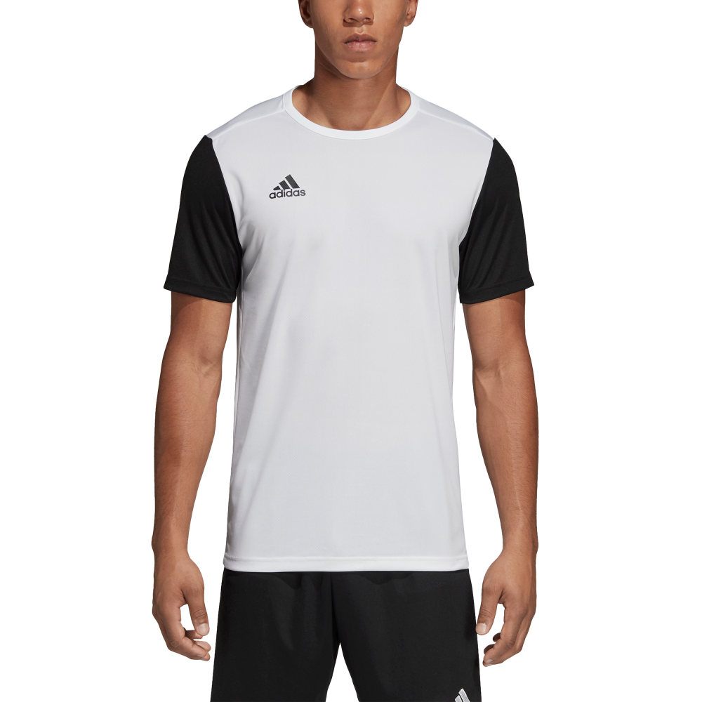 Adidas Estro 19 Jersey - White / Black - Adult – Playmaker Sports
