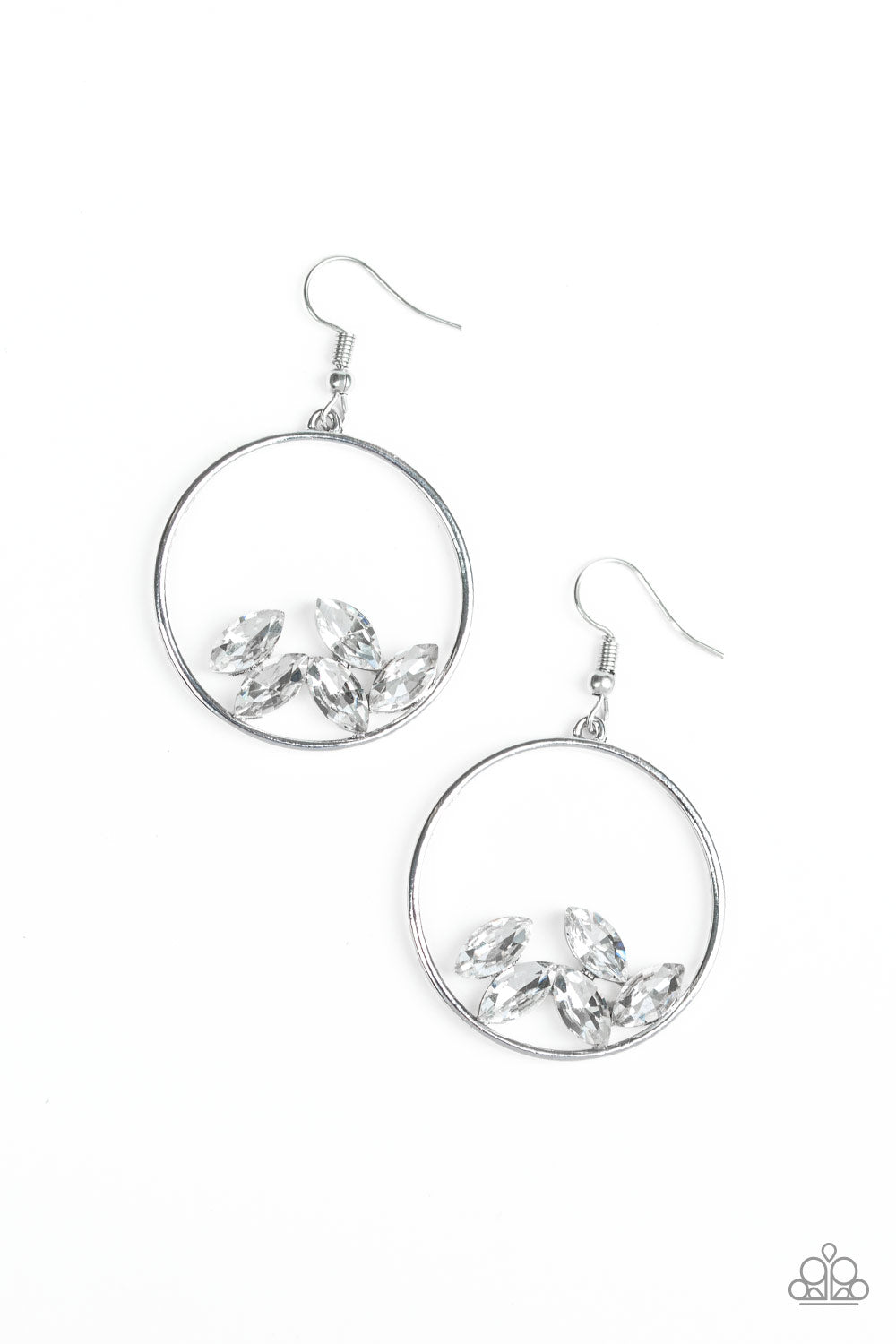 ベッティーナ Mini Cirque White Diamond Pierced-