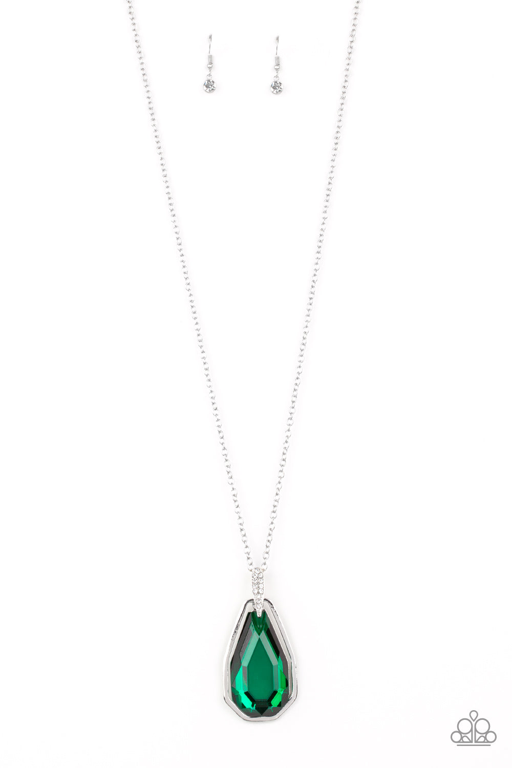 paparazzi emerald green necklace