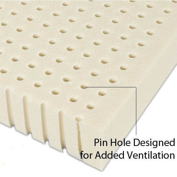 Natural latex foam mattress