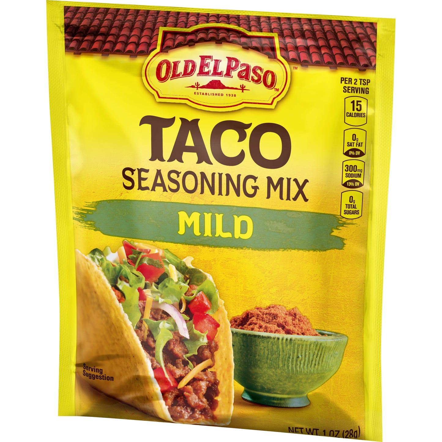 Old El Paso Taco Mild Seasoning Mix, 1 oz Packet
