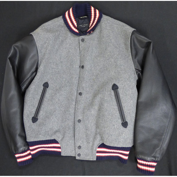 bone varsity jacket