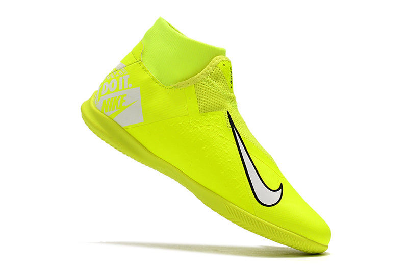 chuteira nike preta com verde