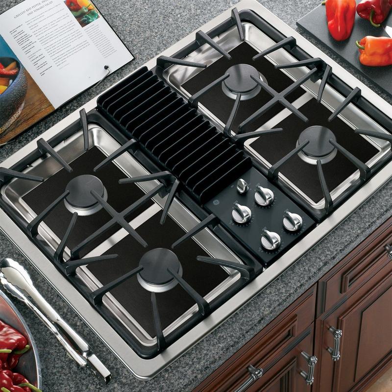 Black Gas Range Protectors Stove Top Burner Covers Burner