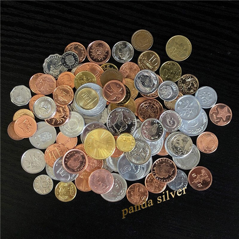 All UNC 10 Coins from 10 Countries Africa Coin Mix