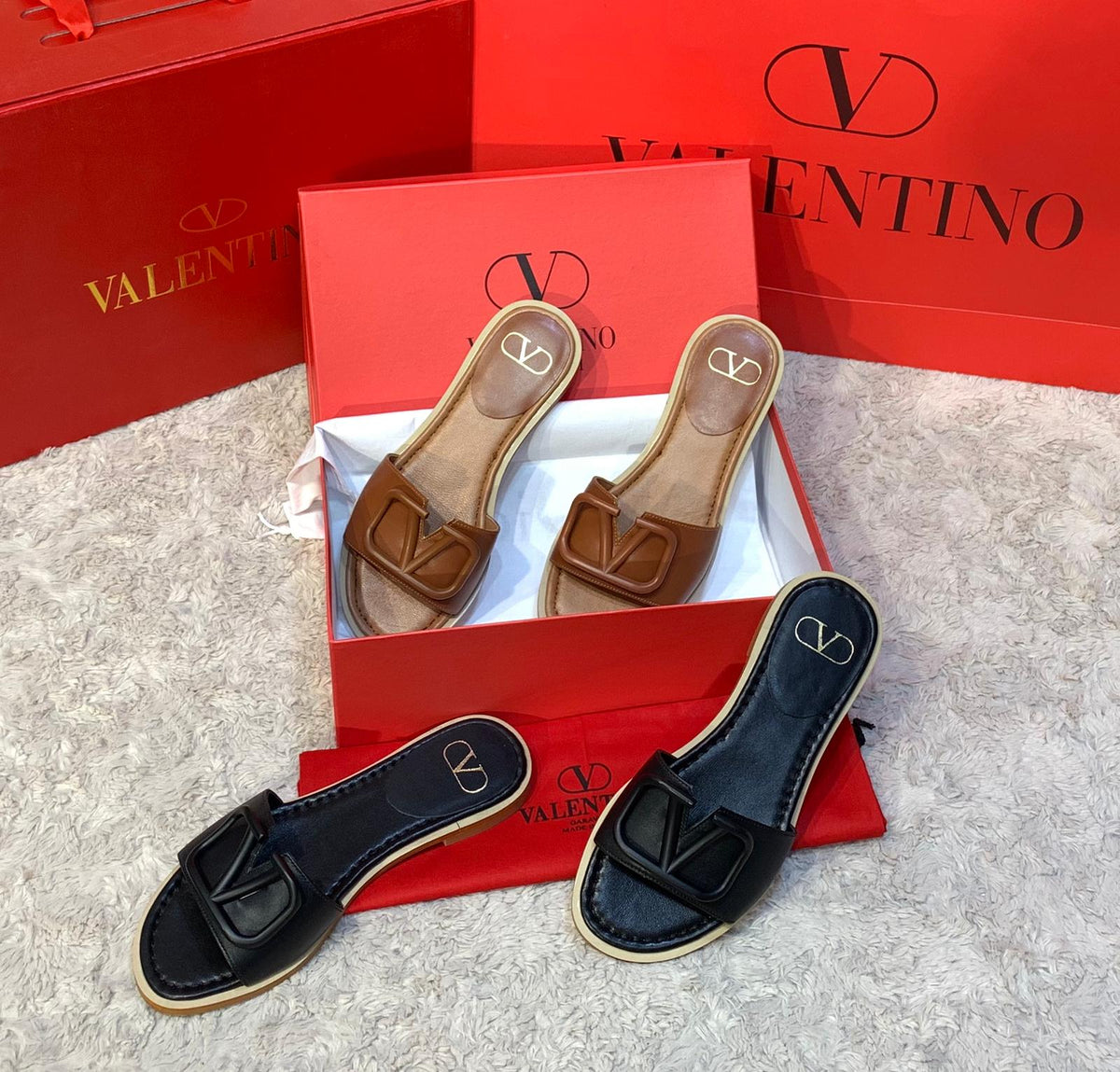 valentino slippers