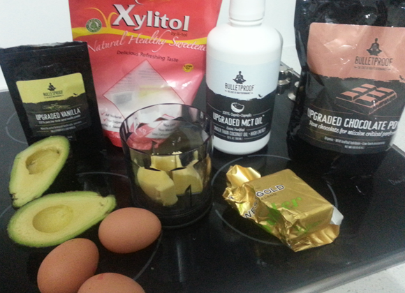 Avocado Chocolate Mousse Ingredients