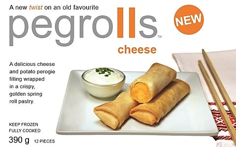 Pegrolls - Cheese and potato 390gram