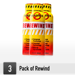 3 Pack of Rewind