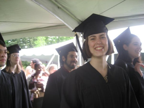 Silvania Georgia Kirkpatrick in cap and gown