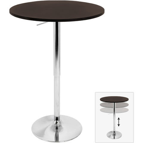 24" Top Side Table (Made from Wine Barrels)