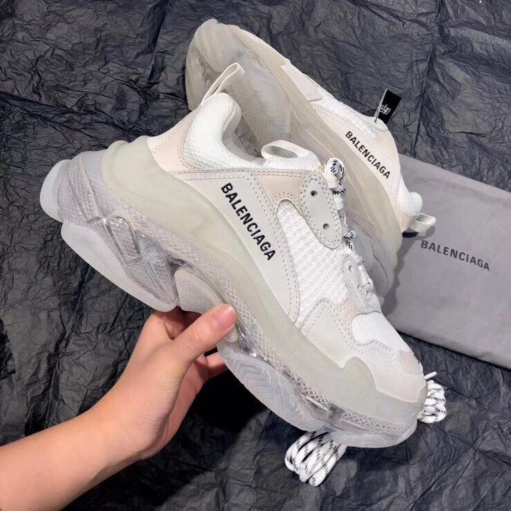 balenciaga blanche et bleu